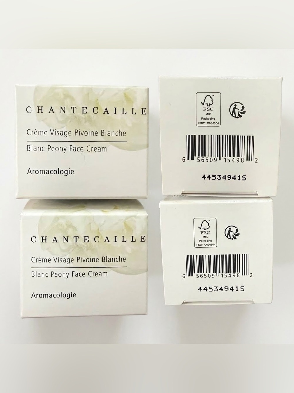 NEW Chantecaille Blanc Peony Face Cream 5ml*2